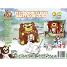 Обучающая игрушка медвежонок "ЫХ" EH80054R "У ТЕТУШКИ СОВЫ"
